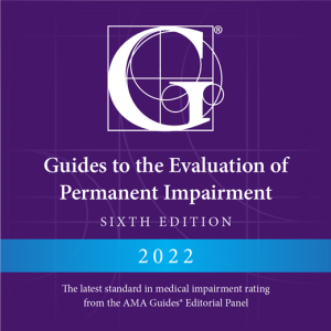 Ama Guides to the Evaluation of Permanent Impairment 6th edition 2022